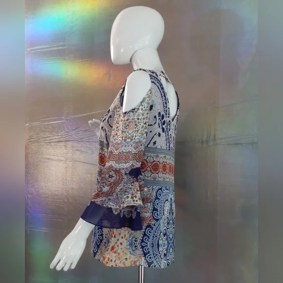 COCO BIANCO Women's Blouse / SIZE: SMALL - Picture 7 of 10